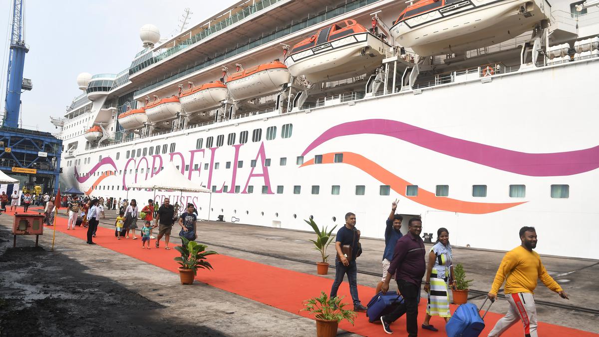 cruise liner in visakhapatnam